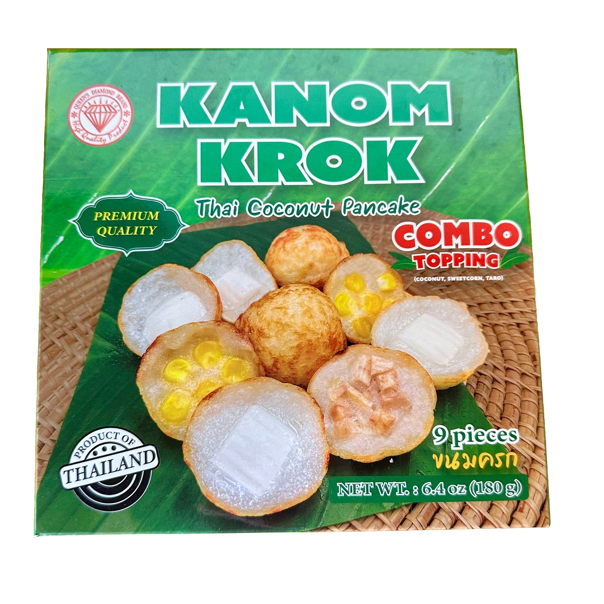 Thai Coconut Pancake Combo | Kanom Krok